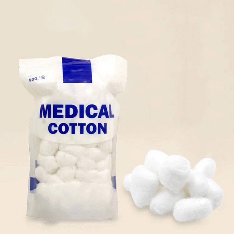 Batuffolo di cotone medico dentale 100% cotone