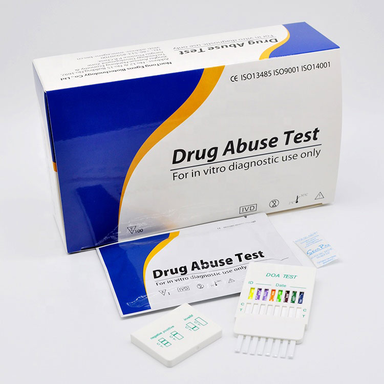 Approvato Doa 8 In 1 Multi Panel Drug Of Abuse Test