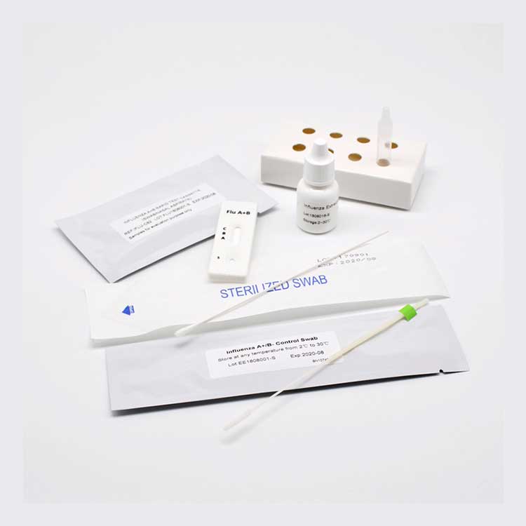 Kit di test rapido per tampone/aspirato nasale del virus dell'influenza H1n1