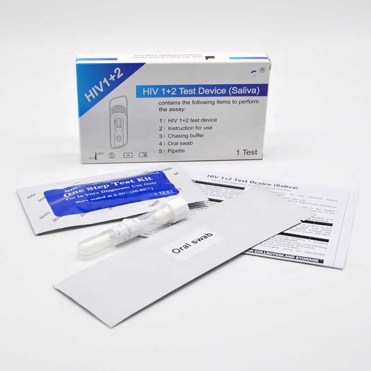 Kit per il test rapido della saliva autotest medico orale dell'HIV