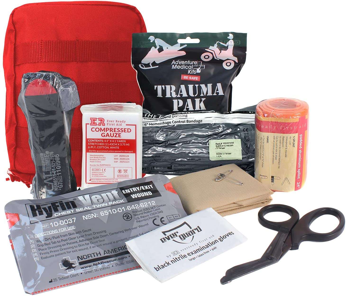 Custodia rossa per kit di emergenza